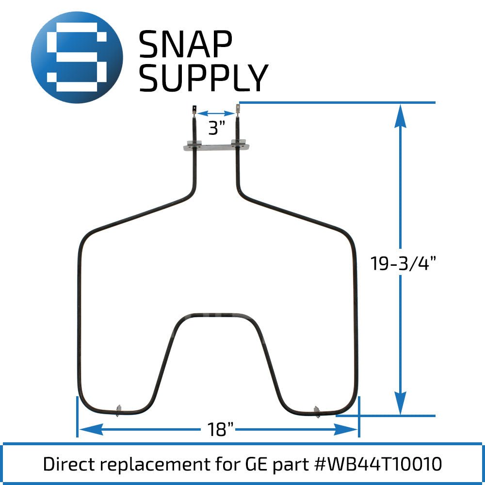 Replacement Bake Element for SNAP Supply WB44T10010 - Snap Supply