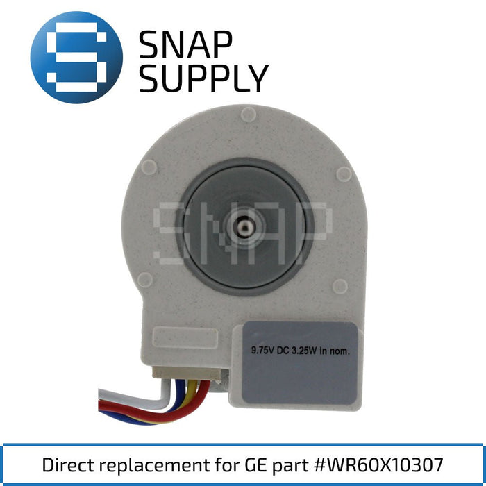 Replacement Evaporator Motor for SNAP Supply WR60X10307 - Snap Supply