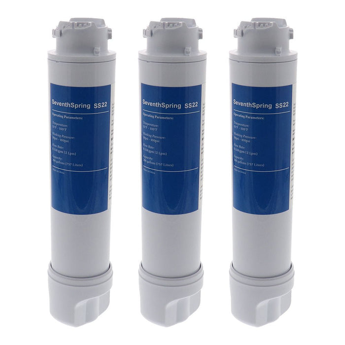 EPTWFU01 - 3PK Refrigerator Water Filter for Frigidaire - Snap Supply - EPTWFU01 - EPTWFU01 - 3PK - Refrigeration