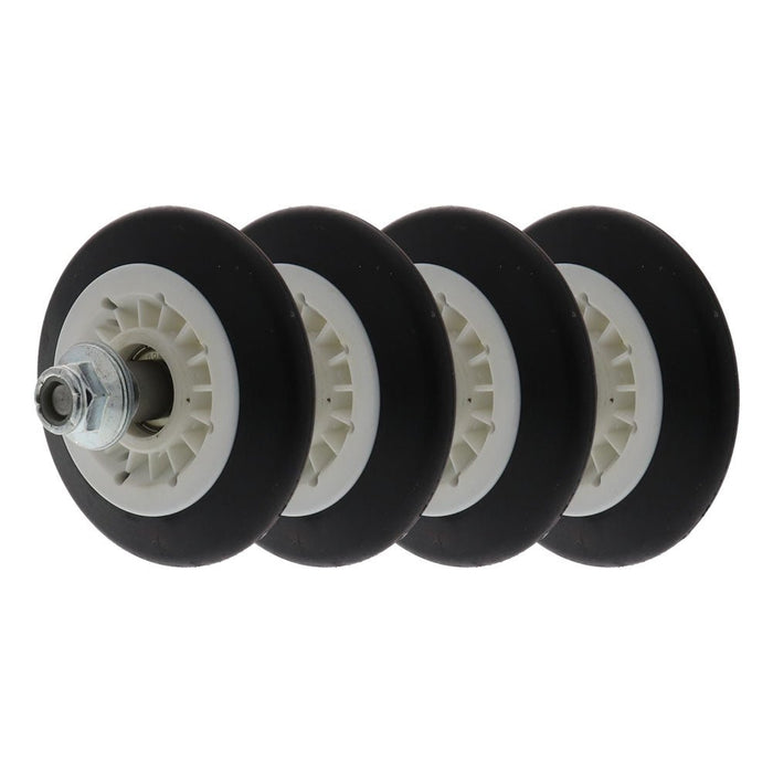 PRYSM AGM75510755 Dryer Roller Kit (4) Compatible with LG Replacement for 4581EL2002C, 4581EL2002A, 4581EL2002D - Snap Supply - 4581EL2002A - 4581EL2002C - 4581EL2002D