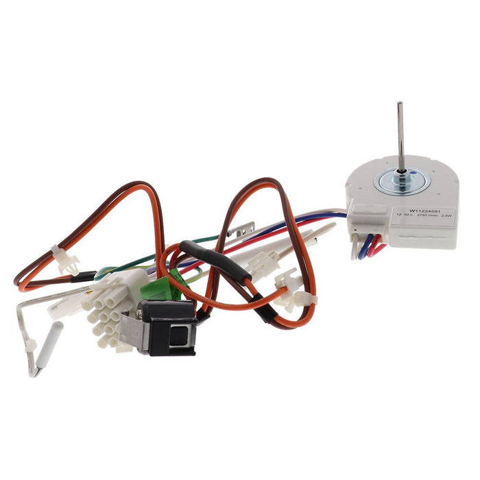 PRYSM W11224591 Refrigerator Evaporator Motor Replacement - Compatible with Whirlpool, Maytag, KitchenAid, Jenn-Air, Amana, Magic Chef, Admiral, Norge, Roper Refrigerators - Snap Supply--4844712-Evaporator Motor-PS12349521