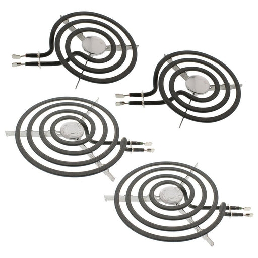 PRYSM WB30K10003KIT Surface Element WB30K10003 (2) 8", WB30K10002 (2) 6" Kit Compatible with General Electric, Hotpoint, RCA Ranges - Snap Supply - Cooking - WB30K10002 - WB30K10003