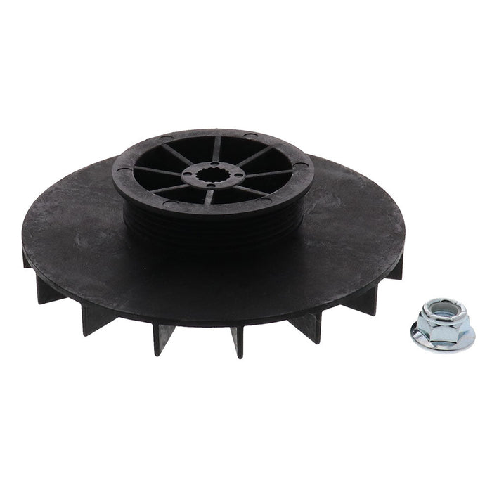 WH03X32217 Washer 1/2HP Motor Pulley & Nut for GE - Snap Supply - Laundry - Washer - Washer Pulley
