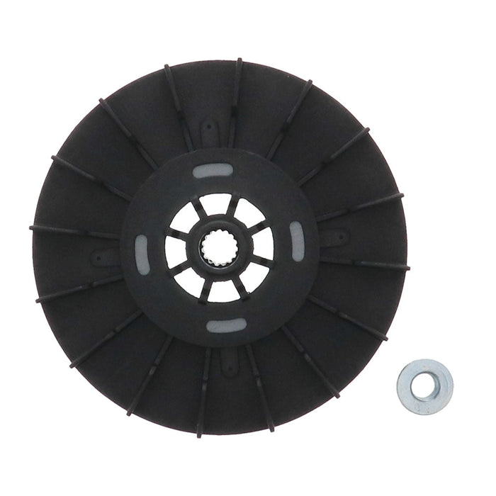 WH03X32217 Washer 1/2HP Motor Pulley & Nut for GE - Snap Supply - Laundry - Washer - Washer Pulley