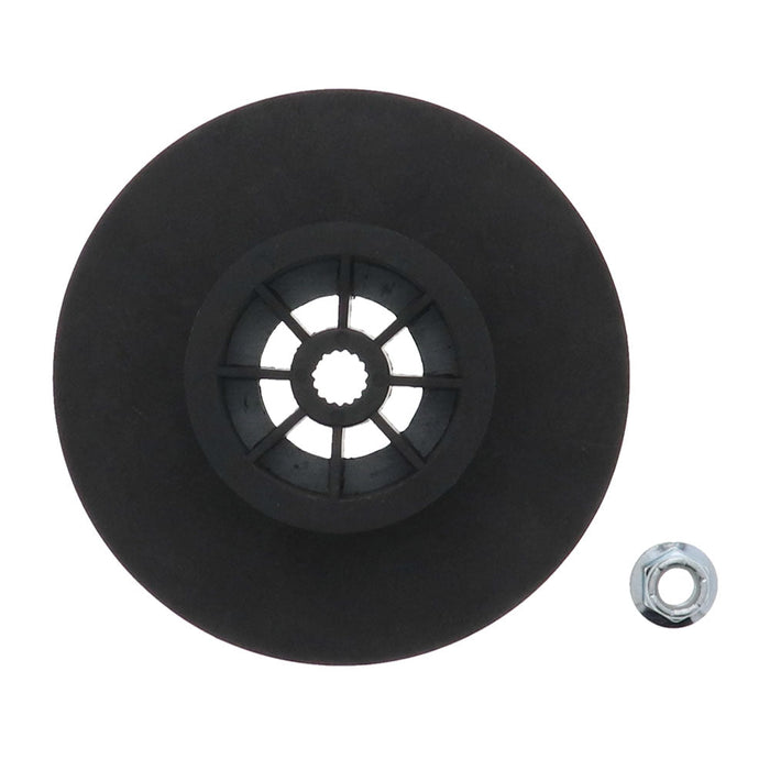 WH03X32217 Washer 1/2HP Motor Pulley & Nut for GE - Snap Supply - Laundry - Washer - Washer Pulley