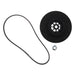 WH03X32217KIT Washer 1/2 HP Motor Pulley, Nut & Belt for GE - Snap Supply - WH01X24180-WH03X32217-