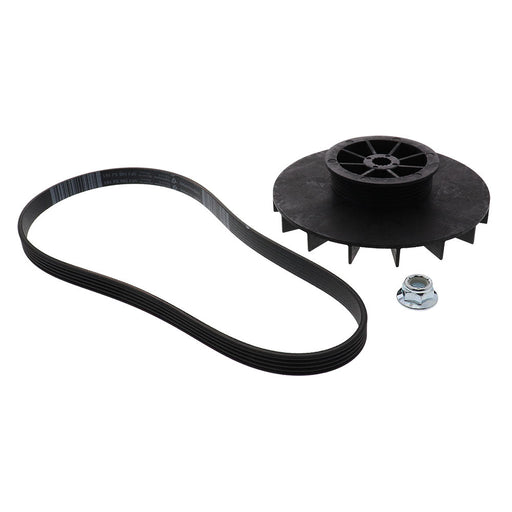 WH03X32217KIT Washer 1/2 HP Motor Pulley, Nut & Belt for GE - Snap Supply - WH01X24180-WH03X32217-