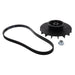 WH03X32217KIT Washer 1/2 HP Motor Pulley, Nut & Belt for GE - Snap Supply - WH01X24180-WH03X32217-