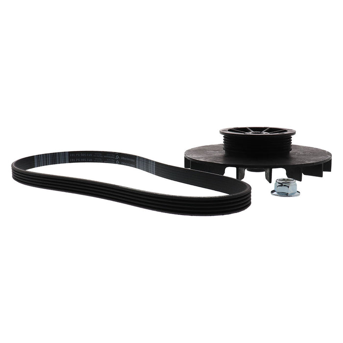 WH03X32217KIT Washer 1/2 HP Motor Pulley, Nut & Belt for GE