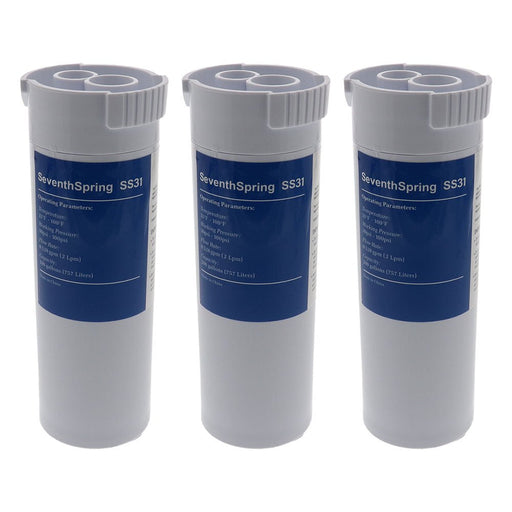 XWFE - 3PK Refrigerator Water Filter for GE - Snap Supply - Refrigeration - Refrigerator - Refrigerator Water Filter