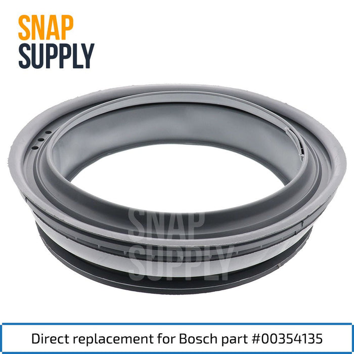 00354135 Door Boot for Bosch - Snap Supply--Door Boot-Laundry-Laundry Other