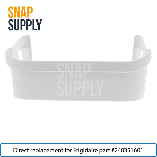 240351601 Freezer Door Bin (White) for Frigidaire - Snap Supply--express-Freezer Bin-Refrigerator