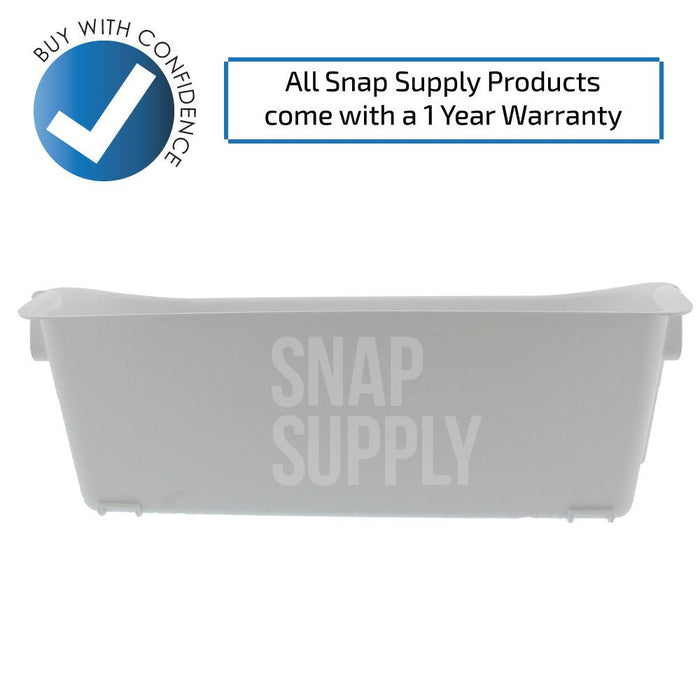 240356401 Refrigerator Bin (White) for Frigidaire - Snap Supply--Refrigerator-Refrigerator Bin-Retail