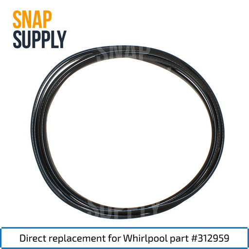 312959 Dryer Belt for Whirlpool - Snap Supply--Belt-Dryer-Dryer Belt