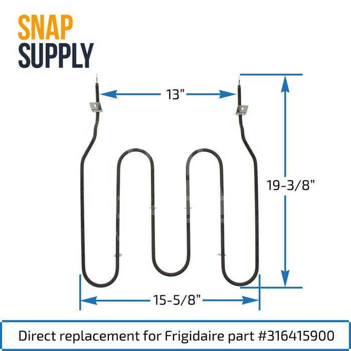 316415900 Bake Element for Frigidaire - Snap Supply--Bake Element-Oven-Retail