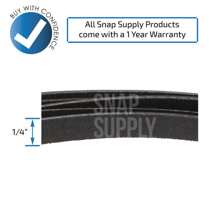 341241 Dryer Belt for Whirlpool - Snap Supply--Belt-Dryer-Dryer Belt