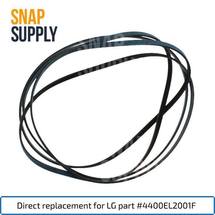 4581EL2002A 4400EL2001F 4560EL3001A Dryer Maintenance Kit for LG - Snap Supply--Belt-Drum Roller-Dryer