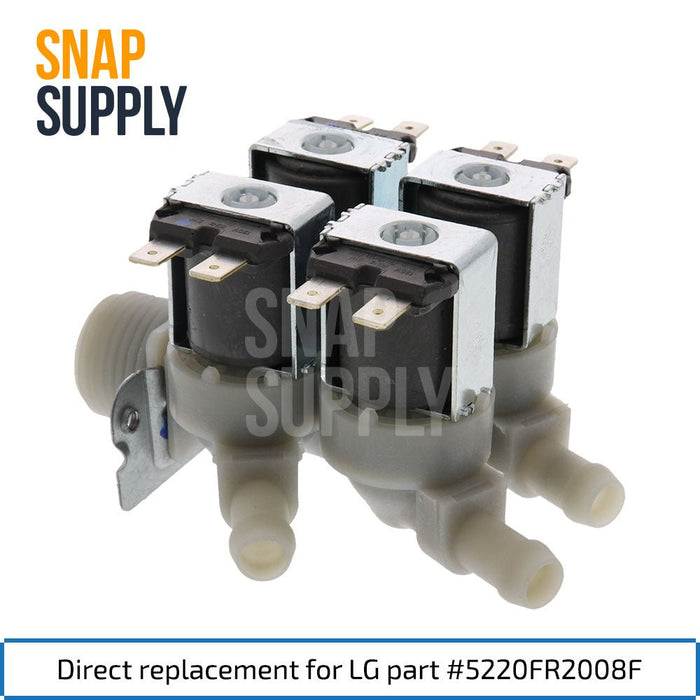 5220FR2008F Water Valve for LG - Snap Supply--Laundry-Laundry Valves-Retail