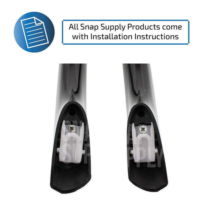 5304506471 Handle Set for Frigidaire - Snap Supply--Door Handle-express-Refrigerator