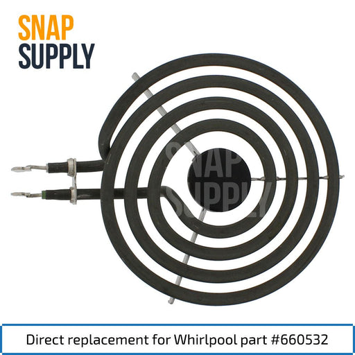 660532 6" Surface Element for Whirlpool - Snap Supply--Oven-Retail-Surface Element