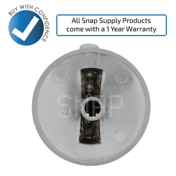 74007733 Whirlpool Burner Knob - Snap Supply--Knob-Oven-Retail