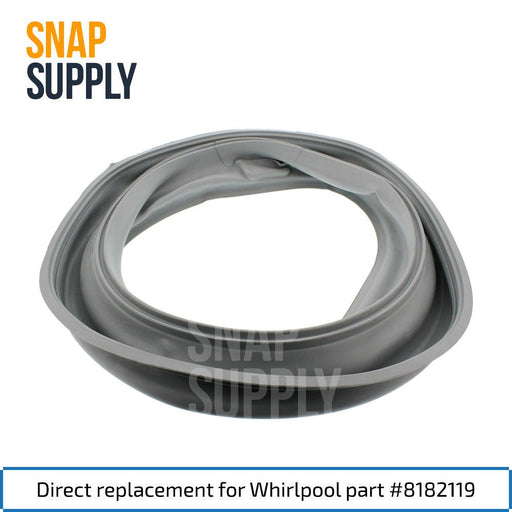 8182119 Door Boot for Whirlpool - Snap Supply--Door Boot-Laundry-Laundry Other