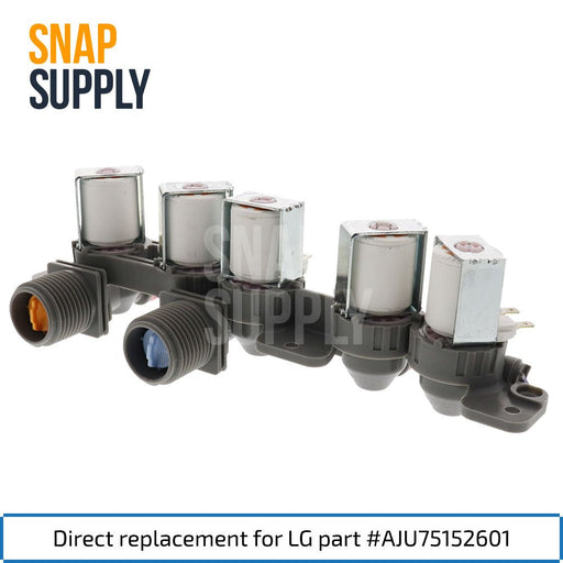 AJU75152601 Water Inlet Valve for LG - Snap Supply--express-Laundry-Laundry Valves
