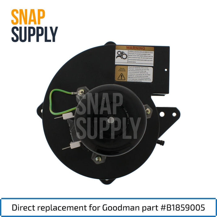 B1859005 Inducer Motor for Goodman - Snap Supply--HVAC-Inducer Motor-Retail