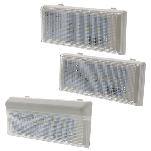 PRYSM (1) W10515057 and (2) W10515058 LED Light Kit Replacement - Compatible with Whirlpool, Maytag, KitchenAid, Jenn - Air, Amana, Magic Chef, Admiral, Norge, Roper Refrigerators - Snap Supply - 3021141 - 3021142 - AP6022533