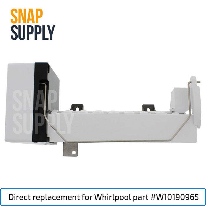 W10190965 Ice Maker for Whirlpool - Snap Supply--express-Ice Maker-Refrigerator