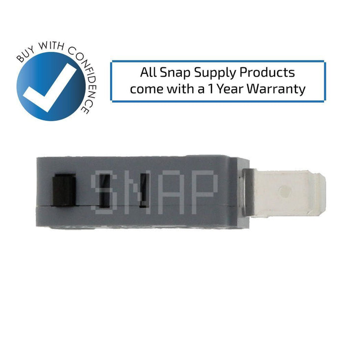 W10211972 Microwave Button Switch for Whirlpool - Snap Supply--Button Switch-Microwave-Retail