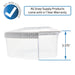 W10321304 Door Bin (Clear) for Whirlpool - Snap Supply--Refrigerator-Refrigerator Bin-Retail