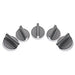 W10698166 Burner Knob -5PK - Snap Supply--Burner (5Pk) Knob-Cooking-W10698166