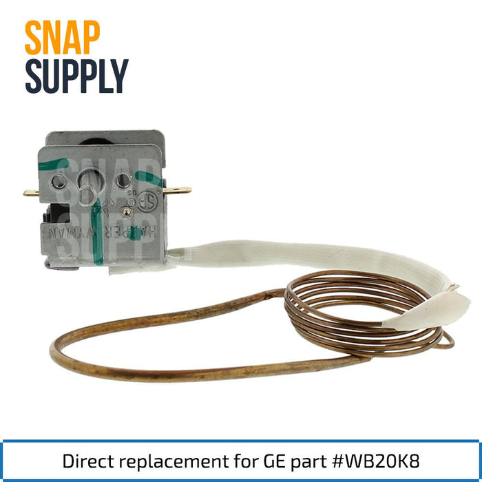 WB20K8 Oven Thermostat (Gas) for GE - Snap Supply--express-Retail-