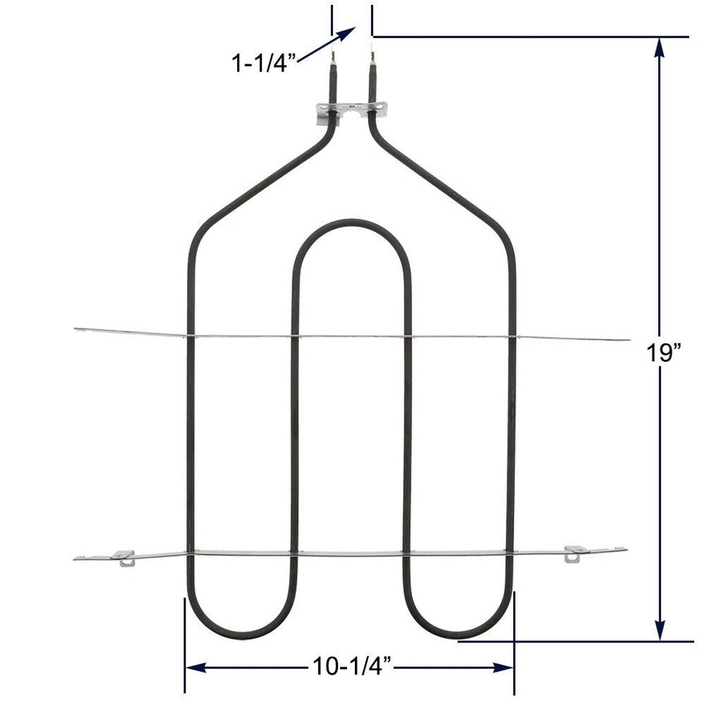WB44K10005 & WB44T10009 Bake & Broil Element Kit for GE - Snap Supply ...