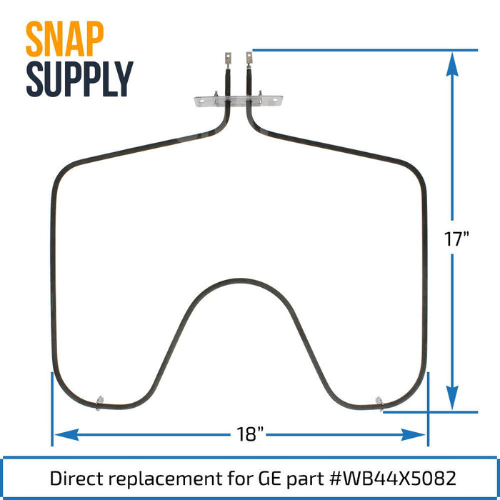 WB44X5082 Bake Element for GE - Snap Supply--Bake Element-Oven-Retail