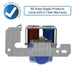 WR57X10032 Water Valve for GE - Snap Supply--express-Refrigerator-Retail