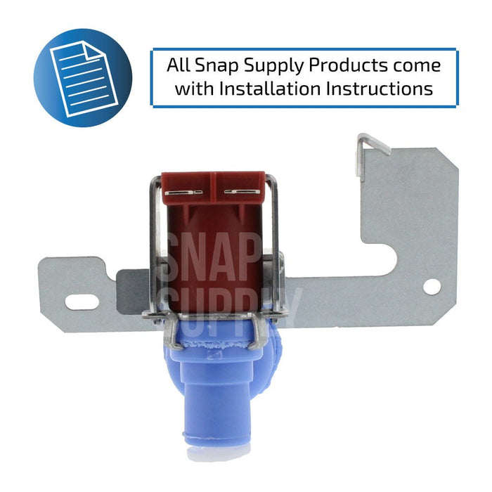 WR57X10033 Water Valve for GE - Snap Supply--express-Refrigerator-Retail