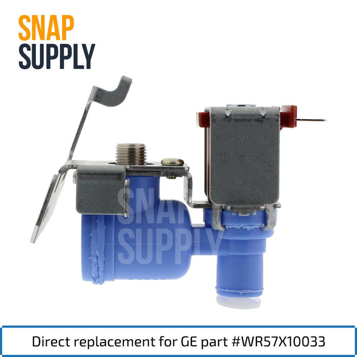 WR57X10033 Water Valve for GE - Snap Supply--express-Refrigerator-Retail