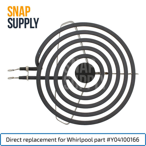 Y04100166 8" Surface Element for Whirlpool - Snap Supply--Oven-Retail-Surface Element